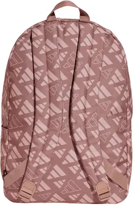 Σακίδιο Πλάτης Adidas Classic Monogram Graphics Μωβ πίσω όψη