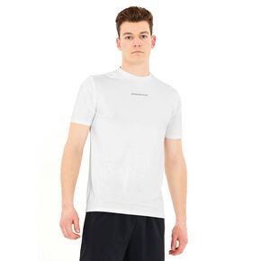 t-shirt γυμναστηρίου Endurance Loker λευκό μπροστά όψη