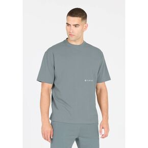 ανδρικό βαμβακερό t-shirt Virtus Josephy γκρι μπροστά όψη