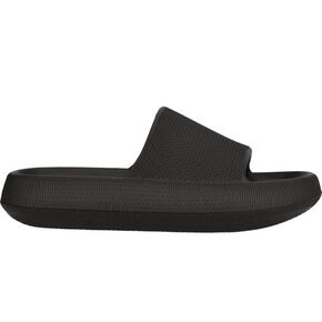 γυναικείες μαλακές μαύρες παντόφλες EVA Cruz Capri εξωτερική όψη