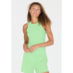 γυναικείο αμάνικο γυμναστηρίου Athlecia Madilyn πράσινο μπροστά όψη