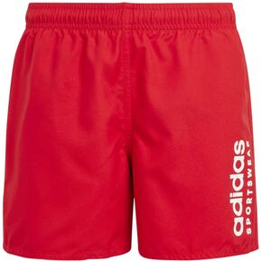 Παιδικό Μαγιό Της Adidas Essentials L Clx Short Κόκκινο μπροστά όψη