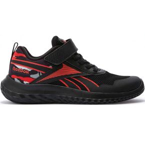 αθλητικά για αγόρια παπούτσια Reebok Rush Runner Μαύρο εξωτερική όψη