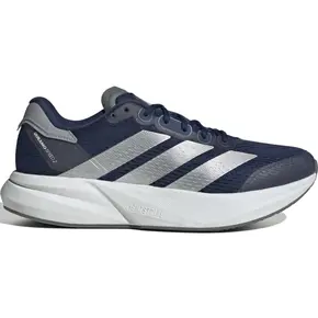 Ανδρικά παπούτσια για τρέξιμο Adidas Duramo Speed 2 μπλε με ασημί ρίγες και ενδιάμεση σόλα Lightstrike για υψηλή απόδοση