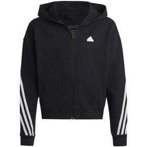 Παιδική-Ζακέτα-Κορίτσια-Adidas-3-Stripes-Μαύρο-1