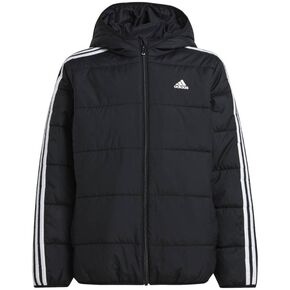 Παιδικό-Μπουφάν-Adidas-3-Stripes-Μαύρο-1