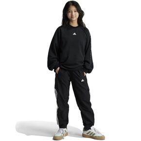 Φαρδύ-Παιδικό-Παντελόνι-Φόρμας-Adidas-Μαύρο-1