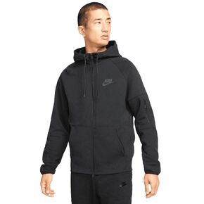 Ανδρική Ζακέτα Tech Fleece Nike Essential μαύρο-1