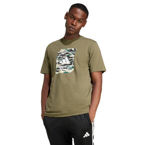 Ανδρικό T-Shirt Adidas Camo Shape Graphic Tee όψη μπροστά