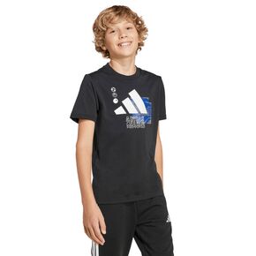 Παιδικό Μπλουζάκι Adidas Train Tee Black μπροστά