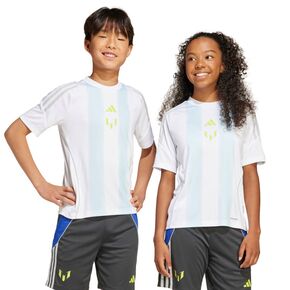 Παιδικό T-Shirt Adidas Messi Training Jersey White όψη μπροστά