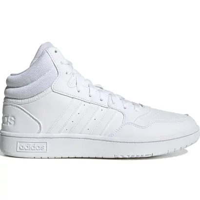 Ανδρικά Sneakers Μποτάκια Adidas Ηoops Mid 3.0 Λευκό ID9838-1