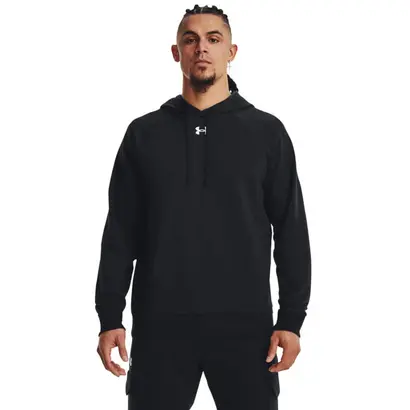Ανδρική-Φούτερ-Με-Κουκούλα-Under-Armour-Μαύρη-1