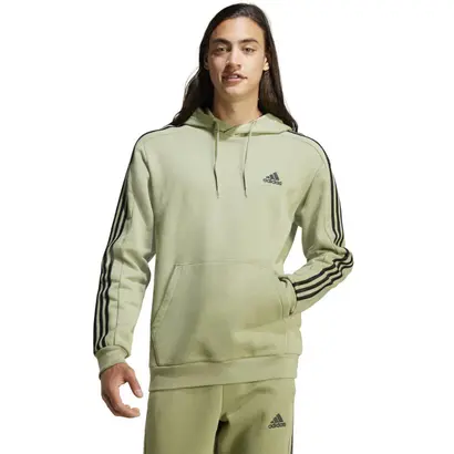 Ανδρικό Φούτερ Με Κουκούλα Adidas 3-Ρίγες Λαδί - 1