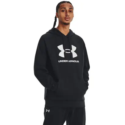 Ανδρικά-Φούτερ-Under-Armour-Μαύρο-1