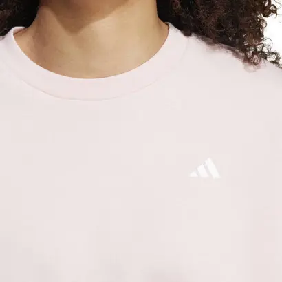 Γυναικείο-Φούτερ-Adidas-Small-Logo-Ροζ-4