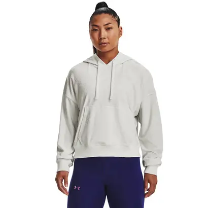 Γυναικεία-Μπλούζα-Με-Κουκούλα-Under-Armour-Γκρι-1