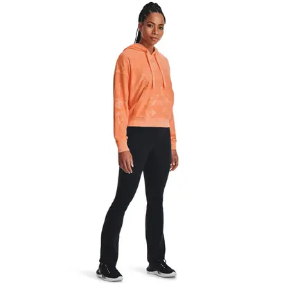 Γυναικεία-Μπλούζα-Με-Κουκούλα-Under-Armour-Πορτοκαλί-3
