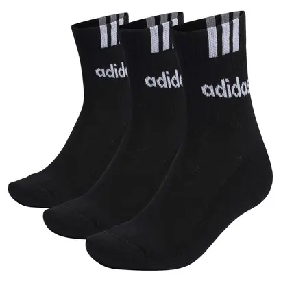 Κάλτσες-Adidas-3-Stripes-Half-Crew-Μαύρο-1