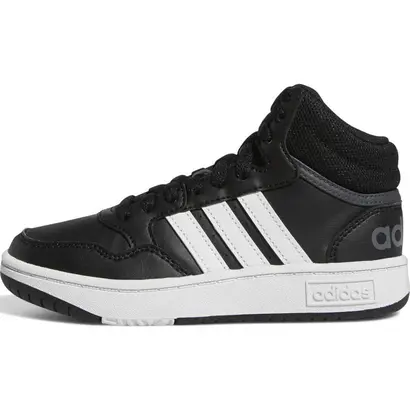 Παιδικά Sneakers Adidas Hoops Mid 3.0 Μαύρο -2