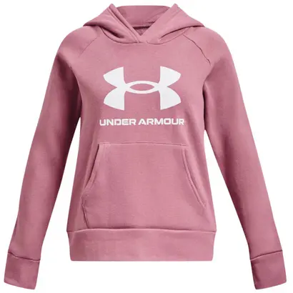 Παιδικό-Φούτερ-Με-Κουκούλα-Under-Armour-Ροζ-1