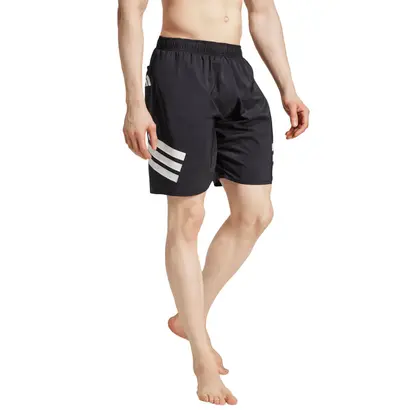 Ανδρικό Μαγιό Σορτς Adidas Icon 3-Stripes Μαύρο μπροστά