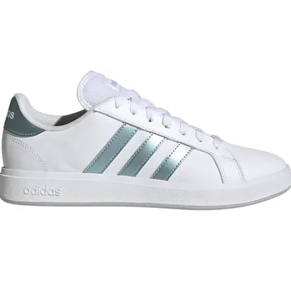 Γυναικεία Sneaker Adidas Grand Court Base 2 Λευκά Πάγια Δεξιά Όψη