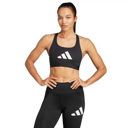 Γυναικείο Αθλητικό Adidas Powerreact Μαύρο Μπροστά