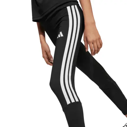 Παιδικό Κολλάν Adidas Train Essentials 3-Stripes Black Λεπτομέρεια πόδι