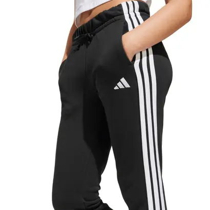 Παιδικό Παντελόνι Φόρμας Adidas Sportswear Jogger 3 Stripes Black Λεπτομέρεια πλάι