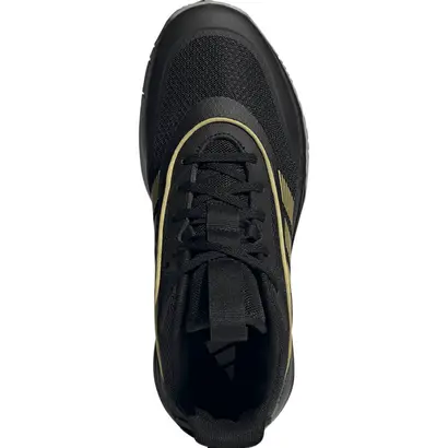 Ανδρικά Μπασκετικά Adidas Ownthegame 3.0 Μαύρο / Χρυσό επάνω μέρος