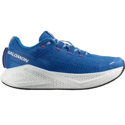 παπούτσια running Salomon Aero Glide 3 energy FOAM μπλε εξωτερική όψη