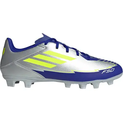 Ανδρικά Ποδοσφαιρικά Adidas F50 Messi Ασημί εξωτερική πλευρά