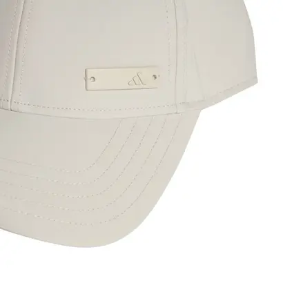 Ανδρικό Καπέλο Adidas Lightweight Baseball Cap μπεζ λεπτομέρεια μπροστά