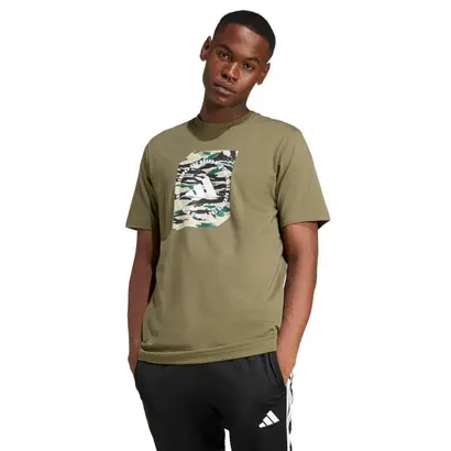 Ανδρικό T-Shirt Adidas Camo Shape Graphic Tee όψη μπροστά