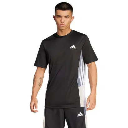 Ανδρικό T-Shirt Adidas Performance Training Essential Black μπροστά όψη