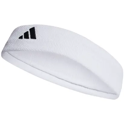 Αθλητικό Περιμετώπιο Adidas Tennis Headband Λευκό μπροστά όψη