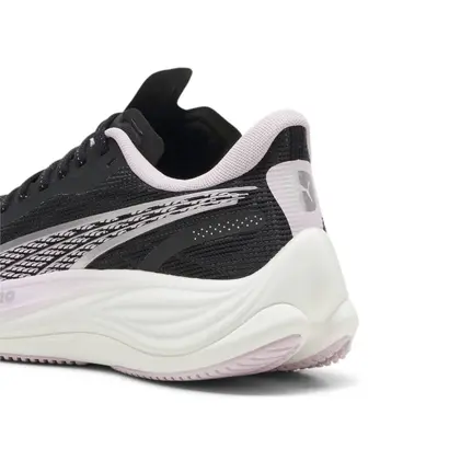 Γυναικεία Αθλητικά Running Puma Velocity Nitro 3 Μαύρο / Λιλά λεπτομέρεια φτέρνα