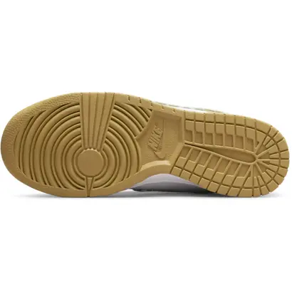 Nike Dunk Low γυναικεία sneaker λευκό χρυσό σόλα