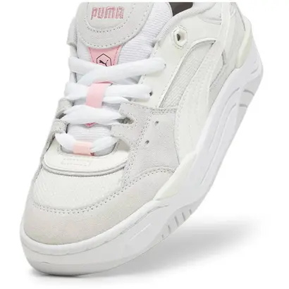 Γυναικεία Sneakers Puma 180 Prm White / Sedate Gray λεπτομέρεια μπροστά