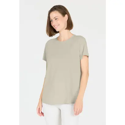 γυναικείο t-shirt γυμναστηρίου thlecia Lizzy μπεζ μπροστά όψη