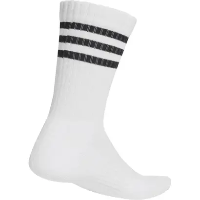 Κάλτσες Adidas 3-Stripes Cushioned Crew Socks 3 Pairs ροζ λευκό λεπτομέρεια πίσω
