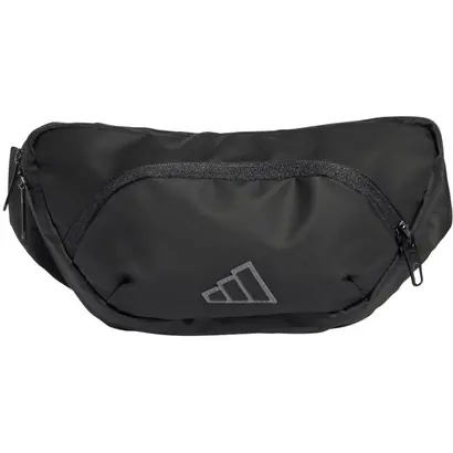 Μπανάνα Adidas Ultramodern Waist Bag Black / Black όψη μπροστά