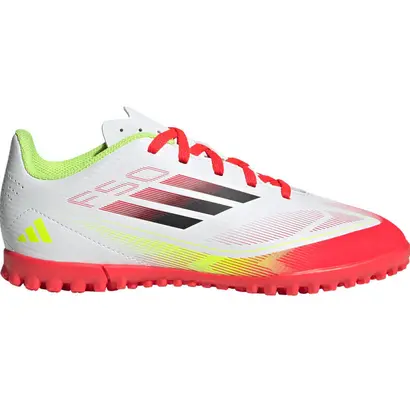 Παιδικά Ποδοσφαιρικά Adidas F50 Club TF Λευκό κόκκινο όψη εξωτερική