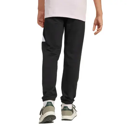 Παιδικό Αχνούδιαστο Παντελόνι Φόρμας Adidas Sportswear μαύρο πίσω όψη