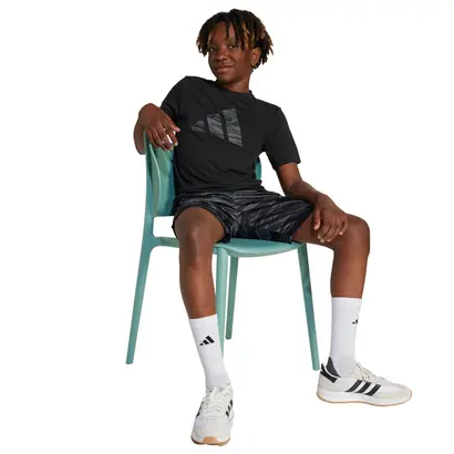 Παιδικό Μπλουζάκι Adidas Training Essentials Camo χαλαρή όψη