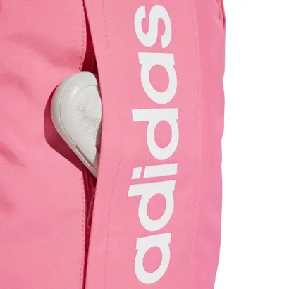 Παιδικό Σακίδιο Πλάτης Adidas Linear Backpack Kids ροζ λεπτομέρεια κρυφή τσέπη