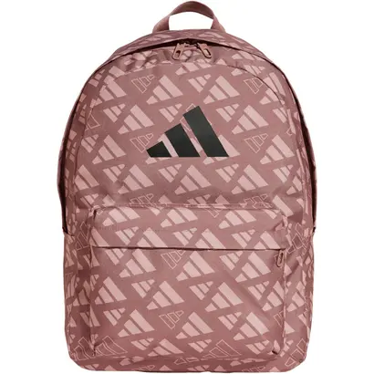 Σακίδιο Πλάτης Adidas Classic Monogram Graphics Μωβ μπροστά όψη