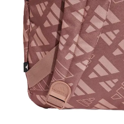 Σακίδιο Πλάτης Adidas Classic Monogram Graphics Μωβ λεπτομέρεια πίσω