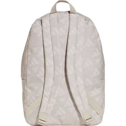 Σακίδιο Πλάτης Adidas Classic Monogram Graphics μπεζ πίσω όψη